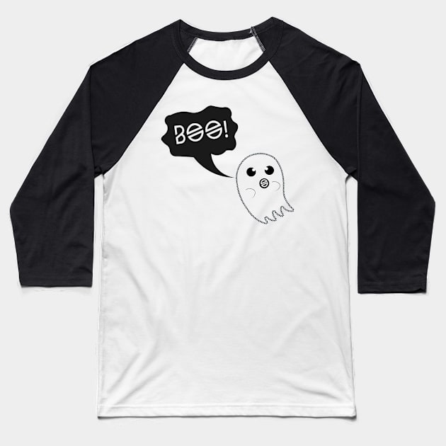 Boo Boo Ghost Happy Halloween cool Baseball T-Shirt by jaml-12